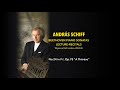 András Schiff - Sonata No.24 in F♯, Op.78 