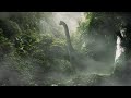 Jurassic Jungle - Dinosaur Ambience - Jurassic Park Ambience - Dinosaur, Waterfall and Jungle Sounds