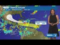 Wednesday, 10am Tropical Update: Hurricane Beryl approaches Jamaica as a Cat 4