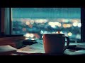 Calm rainy night with coffee | Rain sounds | Insomnia | ASMR | Relaxtion | Deep sleep