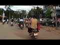 Cambodia Siemreap,  morning traffic, Jondi and Spesh, we are connected.