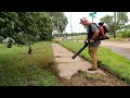 Single FATHER Of 4 OVERWHELMED With Overgrown TRASHY Lawn