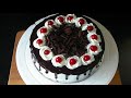 Black Forest Cake | Eggless Cake | 1 kg Black Forest Cake | Without Butter, Condensed milk, Curd