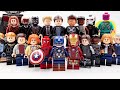 LEGO Captain America Civil War How To Build / Upgrade All Main Characters