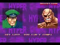 Hyper Street Fighter II - M. Bison (C) (Arcade / 2003) 4K 60FPS