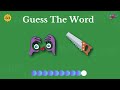 Can You Guess the WORD By The Emojis? | Guess The Emoji