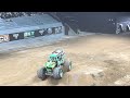 Monster Jam 2024 - Abu Dhabi - Grave Digger freestyle and rollover