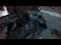 The Last Of Us: Grounded Difficulty: David and Ellie vs Bloater + Waves of Infected