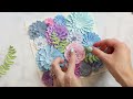 Layered Paper Flower Shadow Box