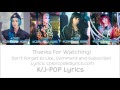 2NE1 (투애니원) - Come Back Home Colour Coded Lyrics (Han/Rom/Eng)