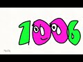 1,000 to 1,006 part 1 new numbers wonderland