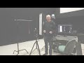 Photographing glass studio lighting