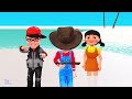 Nick Police Prevent Evil Snowman Comeback To Spiderverse - Scary Teacher 3D Life Comic