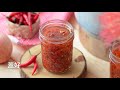 Homemade Chili Paste 🌶️ Fruit Puree Fermented for 3 Days 🌶️ The taste is so GREAT ❗️❗️❗️
