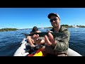 Amazing day saltwater fishing on a inflatable boat | Catch & Cook