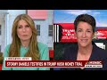 Maddow on Stormy Daniels' graphic testimony: ‘None of us will ever get this case out of our mouth’