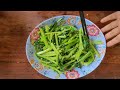 Healthy food green vegetables with soy sauce ស្ពៃចង្កិះជាមួយប្រេងល្ងនិងទឹកសៀអ៊ីវឆ្ងាញ់ម្យ៉ាង