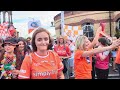 Lurgan celebrates Armagh win against Galway in the All Ireland Gaelic football finals 2024