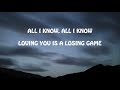 Duncan Laurence - Arcade (Loving You Is A Losing Game) ft. FLETCHER (Lyrics)