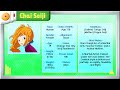 Chai (DBZ OC): Character Design Sheet Interface