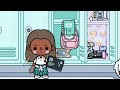 🏫 Teen’s first day of *￼Private school*| Toca boca life world 🌎 |*with voice*🔊|Txca kittycorn