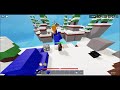 ROBLOX BEDWARS BUT I PLAYED WITH MY COUSIN'S COUSIN