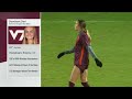 North Carolina vs Virginia Tech | NCAA women Soccer Oct 1,2022