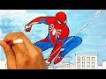 How to draw SPIDER-MAN Drawing and Coloring Pages | Tim Tim TV