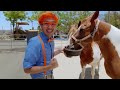 Blippi Feeds Santa's Reindeer! 2 Hours of Farm Animal Stories for Kids