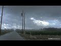 Strong tornado from Beryl remnants moves through Mount Vernon, Indiana - drone view