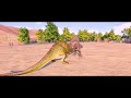 Acrocanthosaurus VS All Dinosaurs Killing Animations 🦖 Jurassic World Evolution 2 - Dinosaurs Fight