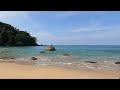 Gentle Waves 🌊 ASMR from a Lonely Beach in Thailand 🌴Relax, Meditate, Sleep in 4K😴