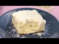 COCONUT CREAM CAKE Recipe (Super Fluffy and Delicious) Easy Dessert | Homemade Cake | Baking Cherry