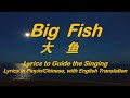 【Song】[Lyrics + Pinyin + Eng] 1 hour loop || Big Fish Begonia 一小时循环版 大鱼 (歌词)  |  Guide the Singing