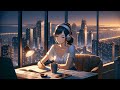 Anime Girl Studying LoFi Music 🎵🎧📚 | LoFi Lounge