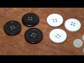 Button Mass Production Process. Old Korean Button Manufacturing Factory