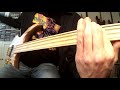 Bouncy Fretless Funk Rock Bass Grooves