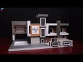How to make Miniature House easy from Concrete