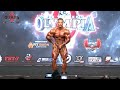 Chris Bumstead  posing 2022 Mr Olympia Classic Physique