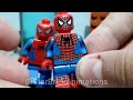 Spider-Man Minifigure comparison (Tobey Maguire) Authentic vs Knockoff (LEGO vs KORUIT)