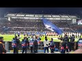 Champions League anthem at Stamford Bridge