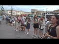 Уличный музыкант Питер Иван на Невском от 16 июля - На заре