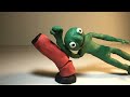 Punching-bag physics || Short claymation by Toasty ||