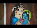 Maa yashoda Krishna painting ll Acrylic colour ll Janmashtami special