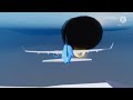 Mountain overpass | RobloxAir flight 137 (Roblox Air Crash)