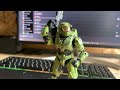 iPhone 13 Pro Max Cinematic mode test (on Master Chief)