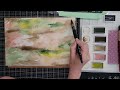 Easy Abstract Watercolor Painting Tutorial For Beginners: How To Paint A Series Stress Free