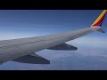 {4K} Intense ROAR!!! Southwest 737-800 Stunning Takeoff from Dallas, TX. Flying ABOVE THE CLOUDS!