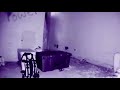 A piece of equipment being moved by an unseen force. (Paranormal Activity Caught On Film)