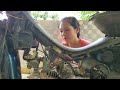 The girl revived the rusted motorbike she picked up from the swamp - girl mechanic car